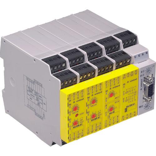 Реле безопасности на DIN-рейке - WIELAND ELECTRIC - компактное