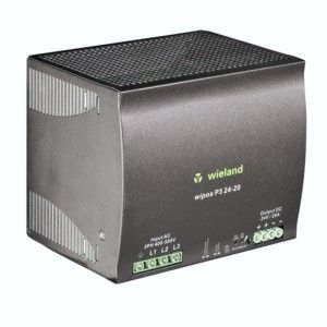 Источник электропитания на DIN-рейке - wipos - WIELAND ELECTRIC - AC/DC / с одним выходом / для резки