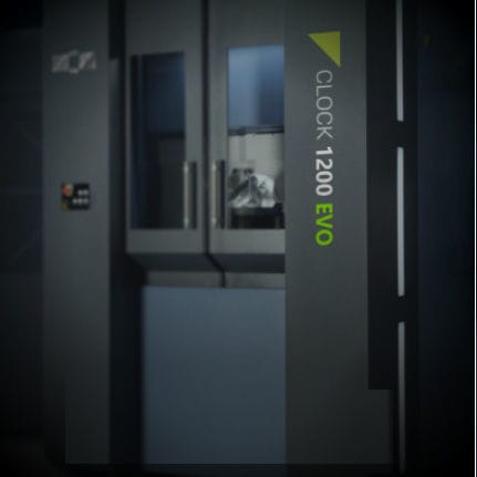 Обрабатывающий центр 5 осей - CLOCK 1200 EVO - MCM Machining Centers Manufacturing - 4 оси / вертикальный / с наклонным ротационным столом
