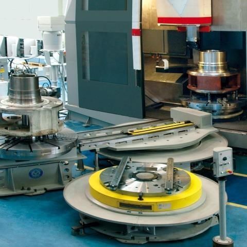 Автоматизированное устройство замены паллет - VL2-CA/1600 - ROTOMORS