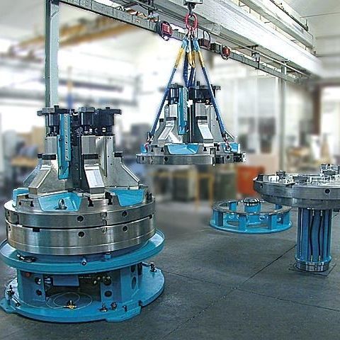 Устройство замены паллет для обрабатывающих центров - VL2-CR 1600 - ROTOMORS