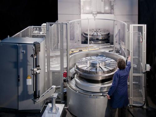 Устройство замены паллет для обрабатывающих центров - VL2-C1250 - ROTOMORS