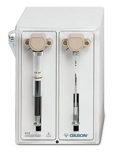 Шприцевый насос - 1 µl - 25 ml | 402 series - Gilson international - для пищевых продуктов / шагового двигателя / промышленный