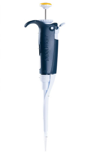 Моноканальная пипетка - PIPETMAN® L series - Gilson international - из боросиликатного стекла / с изменяемым объемом / с ручным управлением