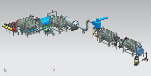 Производственная линия для снэк-гранул - VAPTECH LTD - автоматическая / поворотная