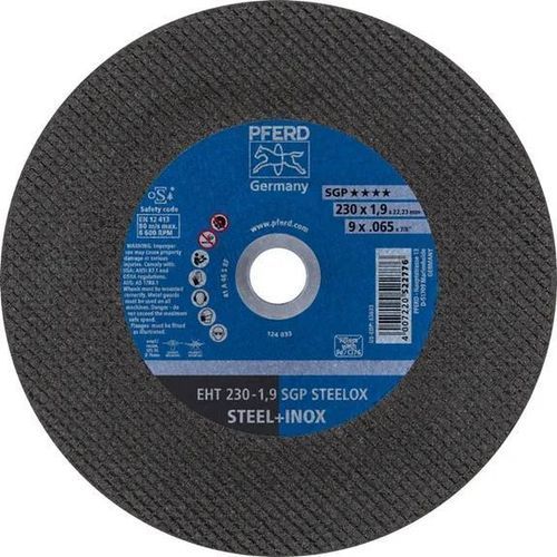 Режущий круг для нержавеющей стали - SGP STEELOX - PFERD - для угловой шлифовальной машины