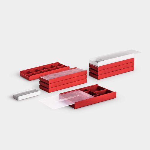 Коробка для упаковки для вставок - IB-W series - rose plastic - из пластика