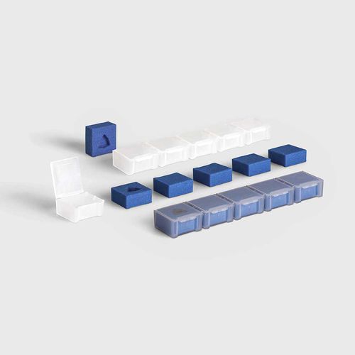 Упаковка из пластика - InsertSplitBox - rose plastic - для резательной пластины