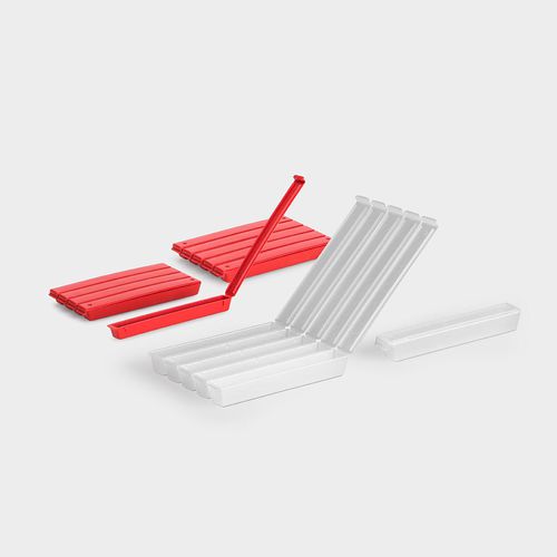 Упаковка из пластика - FivePack  - rose plastic - для режущих инструментов / гибкая