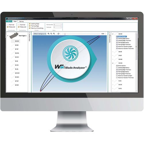 Программное обеспечение для анализа - WM | Blade Analyzer - WENZEL Group - для измерений / разработки / процесса