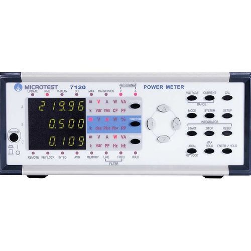 Монофазовый прибор для измерения мощности - 7120 - Microtest Corporation - DC