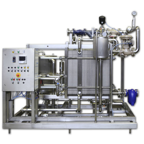 Пастеризатор для молочных продуктов - FISCHER Maschinen- und Apparatebau GmbH