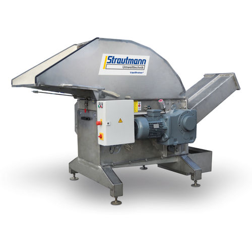 Измельчитель с 1 валом - LiquiDrainer® - Strautmann Umwelttechnik - для бутылок из ПЭТФ / компактный