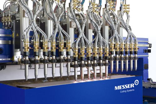 Кислороднотопливный резак-строгач - ALFA - MESSER CUTTING SYSTEMS - для машины