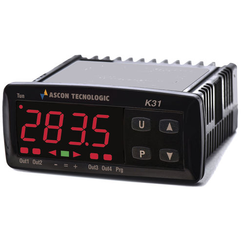 Цифровой регулятор температуры - K31 - ASCON TECNOLOGIC - двойной светодиодный дисплей / PID / программируемый
