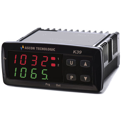Регулятор температуры двойной светодиодный дисплей - K39 - ASCON TECNOLOGIC - PID / программируемый / IP65