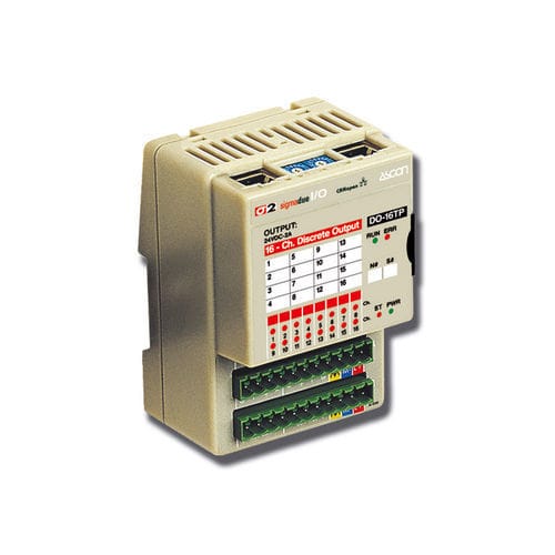 Цифровой модуль входа/выхода - DO-16TP - ASCON TECNOLOGIC - CANopen / 16 цифровых входов / распределенный