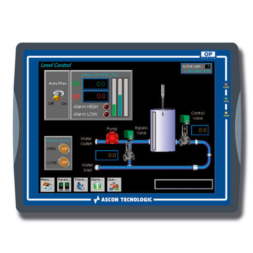 Терминал с сенсорным экраном - OPMT 8150XE/N - ASCON TECNOLOGIC - встраиваемый / 1024x768 / TFT LCD