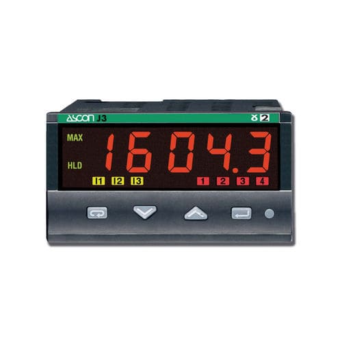 Индикатор для процесса - J3 - ASCON TECNOLOGIC - универсальный / с 5 цифрами / для установки на панель