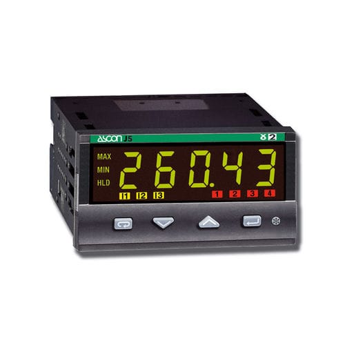 Индикатор для процесса - J5 - ASCON TECNOLOGIC - давления / нагрузки / с 5 цифрами