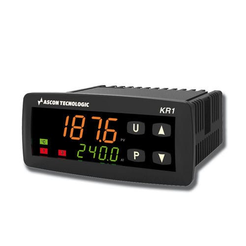Цифровой контроллер температуры - KR1 - ASCON TECNOLOGIC - двойной светодиодный дисплей / PID / программируемый
