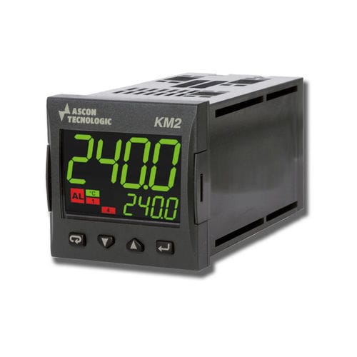 Регулятор температуры двойной светодиодный дисплей - KM2 - ASCON TECNOLOGIC - PID / UL / IP65