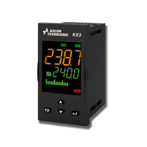 Регулятор температуры двойной светодиодный дисплей - KX3 - ASCON TECNOLOGIC - PID / программируемый / UL