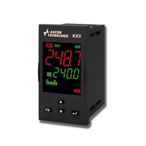 Цифровой регулятор температуры - KX5 - ASCON TECNOLOGIC - двойной светодиодный дисплей / PID / программируемый