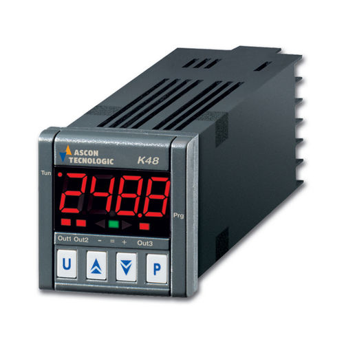 Цифровой регулятор температуры - K48 - ASCON TECNOLOGIC - двойной светодиодный дисплей / PID / программируемый