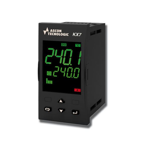 Контроллер температуры двойной светодиодный дисплей - KX7 - ASCON TECNOLOGIC - PID / программируемый / UL