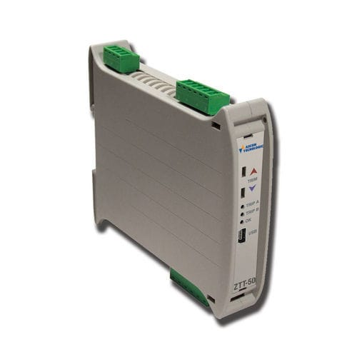 Трансмиттер температуры на DIN-рейке - ZTT-50/GD - ASCON TECNOLOGIC - Pt100 / USB / программируемый