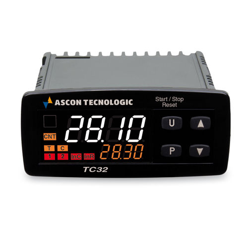 Цифровой индикатор и контроллер - TC32 - ASCON TECNOLOGIC - мощность / времени / для установки на панель