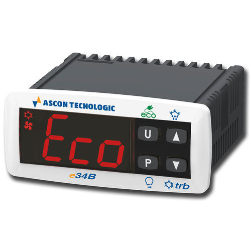 Контроллер температуры для охлаждения - E34B - ASCON TECNOLOGIC - со светодиодным индикатором / программируемый / IP65