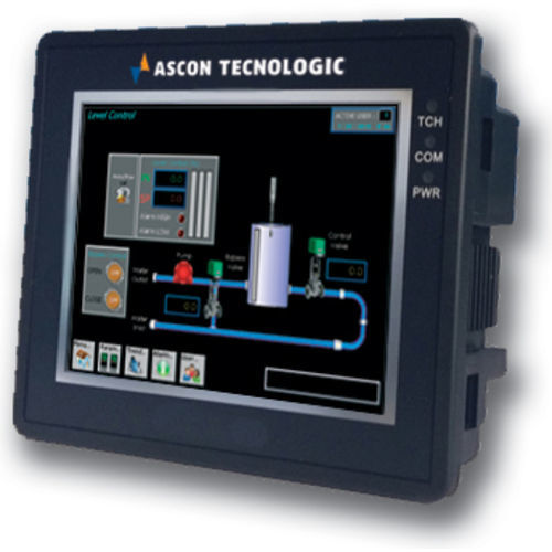 Терминал с резистивным сенсорным экраном - PM 335 - ASCON TECNOLOGIC - встраиваемый / 320x240 / TFT LCD
