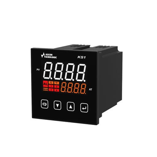Цифровой контроллер температуры - KS1 - ASCON TECNOLOGIC - PID / для обжиговой печи / крепление на панели