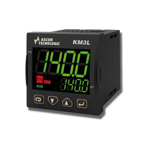 Контроллер и ограничитель температуры со светодиодным индикатором - KM3L - ASCON TECNOLOGIC - IP65 / UL / для промышленности