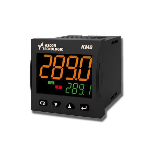 Контроллер температуры с цифровым индикатором - KM8 - ASCON TECNOLOGIC - UL / IP65 / крепление на панели