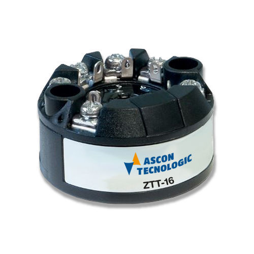 Трансмиттер температуры на головке зонда - ZTT-16 - ASCON TECNOLOGIC - Pt100 / Pt1000 / Pt500