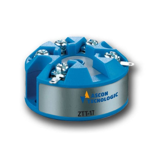 Трансмиттер температуры на головке зонда - ZTT-17 - ASCON TECNOLOGIC - Pt100 / термопара / USB
