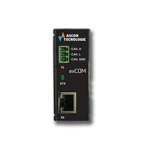 Коммуникационный модуль CANopen - exCOM - ASCON TECNOLOGIC - программируемый