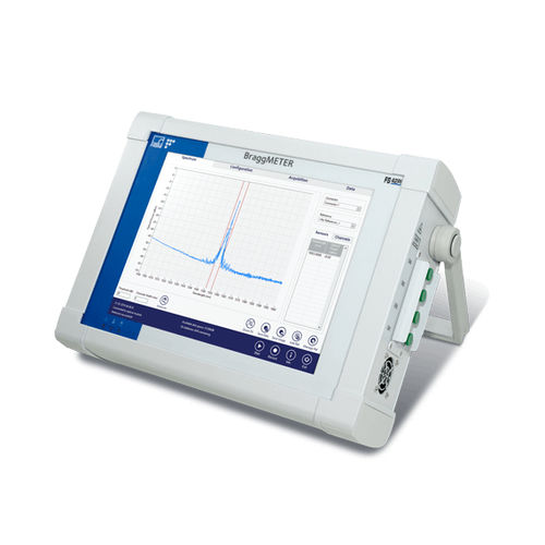 Опросное устройство для оптических датчиков с сенсорным экраном - BraggMETER - HBM Test and Measurement - поля / для лаборатории / переносное