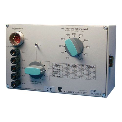 Калибратор сигнала - K3607  - HBM Test and Measurement - для усилителя тензодатчика / высокой точности / эталонного образца