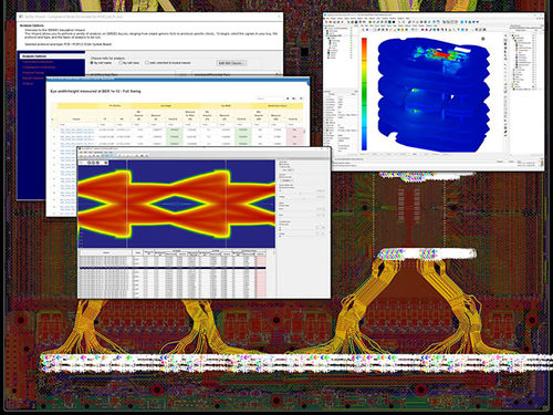 Программное обеспечение для анализа - HyperLynx® Signal Integrity - SIEMENS EDA - для интерфейса / моделирования / для проектирования