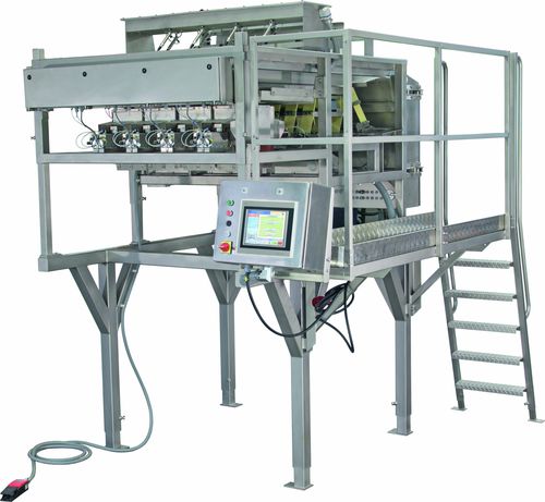 Весы со счетчиком непрерывного действия - AVN 114-CW10EVTK - Affeldt Maschinenbau GmbH - для пищевой промышленности / для свежих продуктов / с вибрационным источником питания