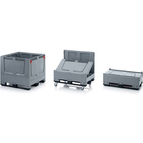 Ящичный поддон из пластика - K series - AUER Packaging GmbH - для хранения / транспортный / для разгрузочно-погрузочных работ