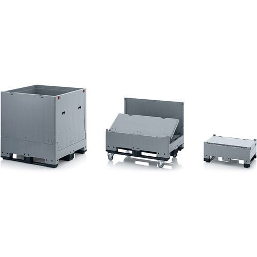 Ящичный поддон из пластика - GLT series - AUER Packaging GmbH - для хранения / транспортный / для продуктов питания