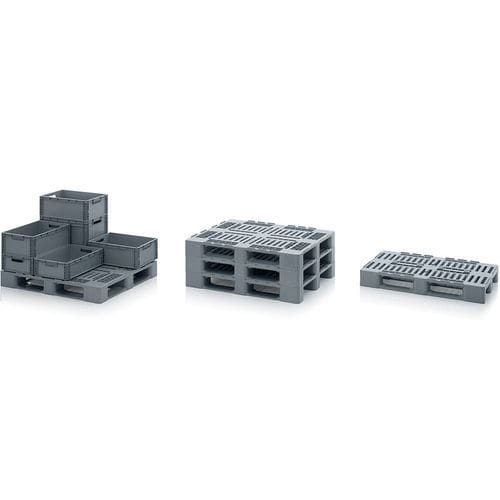 Поддон из ПЭНД - H series - AUER Packaging GmbH - Евро / транспортный / для хранения