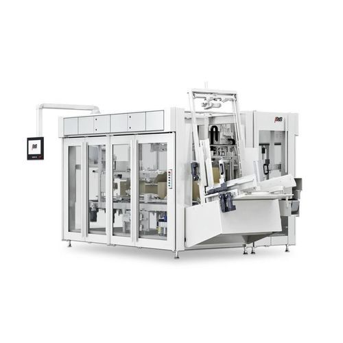Автоматическая упаковочная машина - Combimatic - B&B Verpackungstechnik GmbH - контролируемая PLC / под сложенной пленкой / компактная