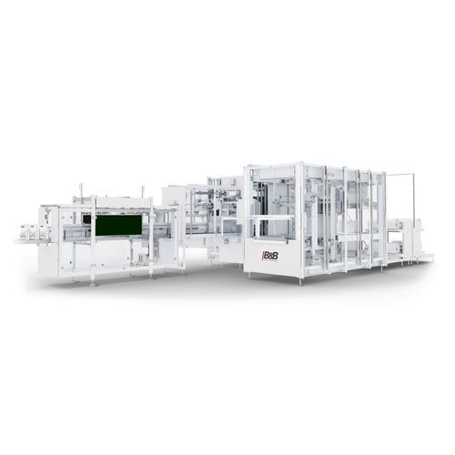 Полностью автоматический паллетообмотчик - SBP 7 - B&B Verpackungstechnik GmbH - для продуктов питания / для использования в промышленности / со стрейч-пленкой