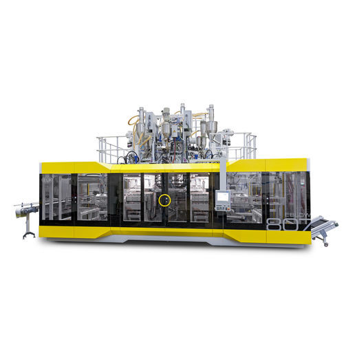 Выдувная формовочная машина для экструзии - BA 34.2 D - Bekum Maschinen Fabriken - для бутылок / с двойной станцией / с отдельным пультом